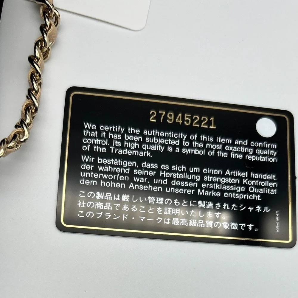 Chanel WOC 19S Iridescent Beige Caviar Leather with Gold Hardware 27xx